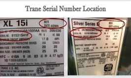 How To Tell Age of Trane Serial Number Unit