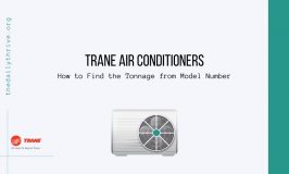 Trane Air Conditioners How to Find the Tonnage from Model Number