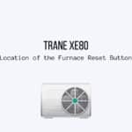 Trane xe80 Location of the Furnace Reset Button