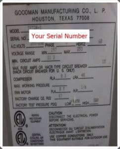 how to read maton serial numbers