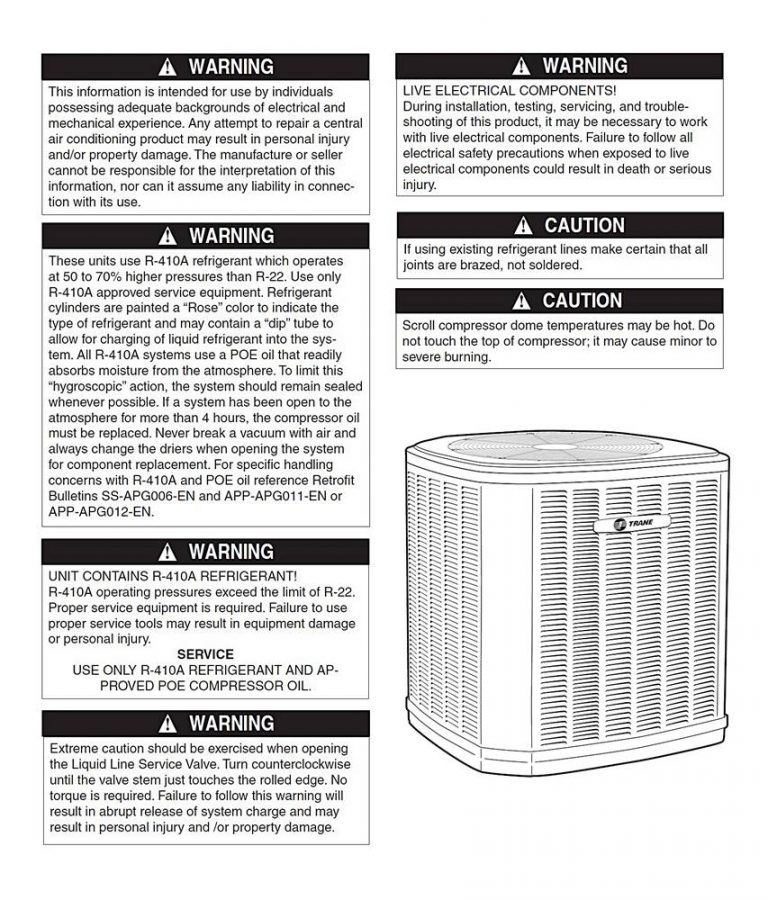 Trane Xv80 Troubleshooting Manual