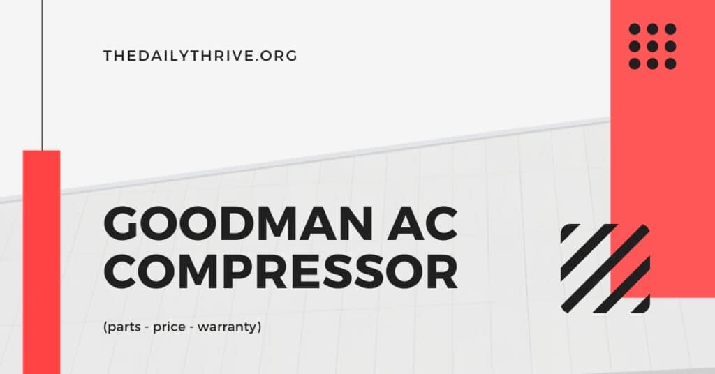 Goodman AC Compressor