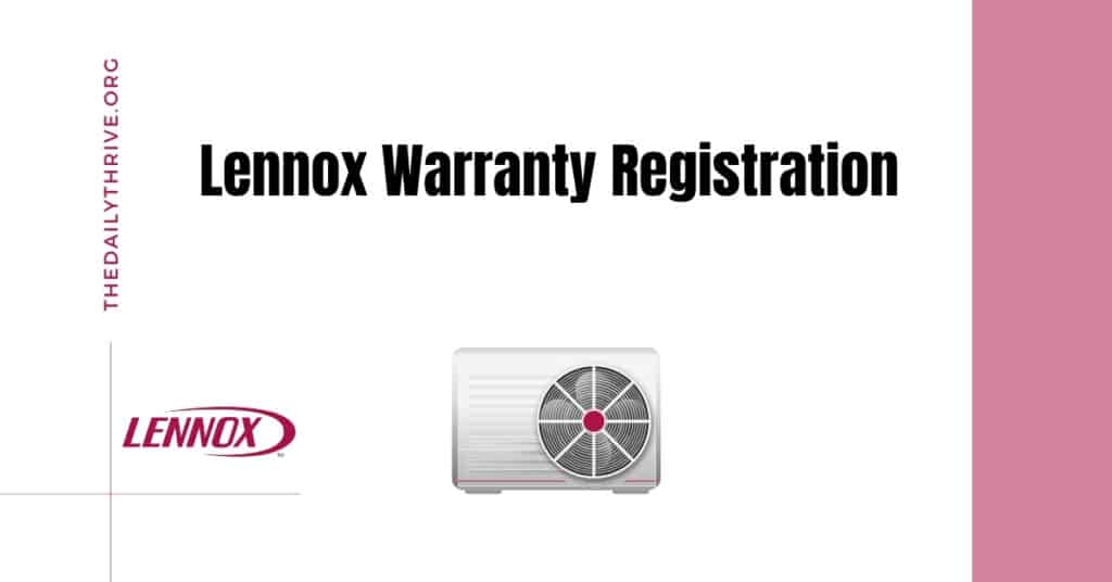 Lennox Warranty Registration