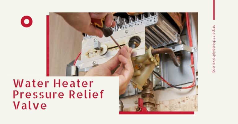 Water Heater Pressure Relief Valve