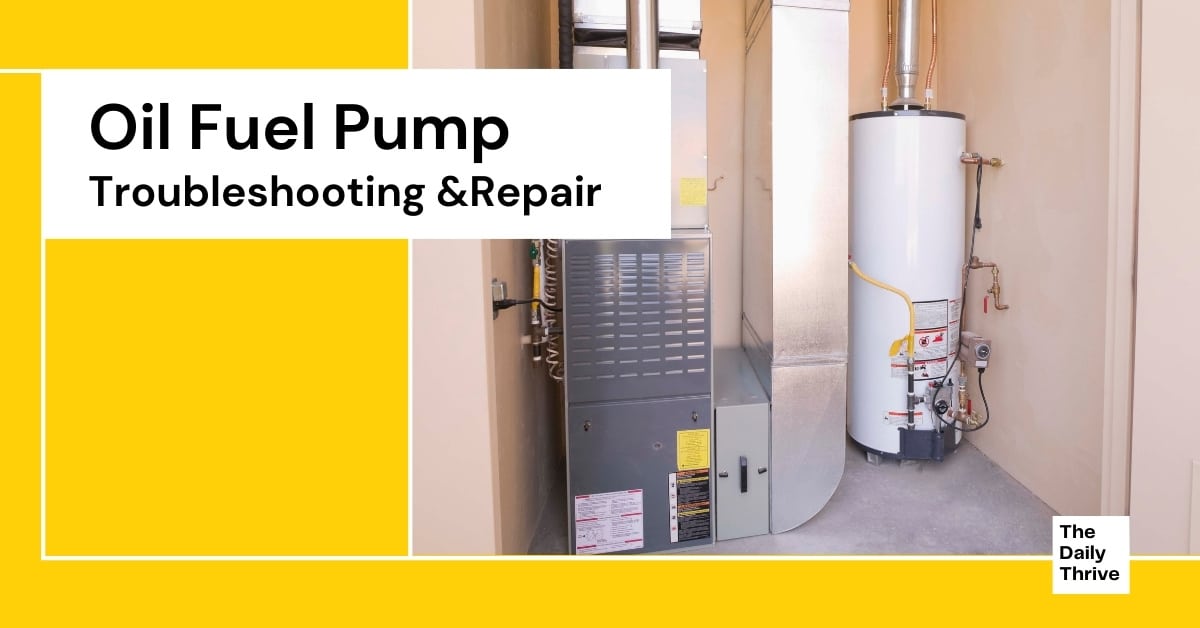 oil furnace fuel pump troubleshooting and repair