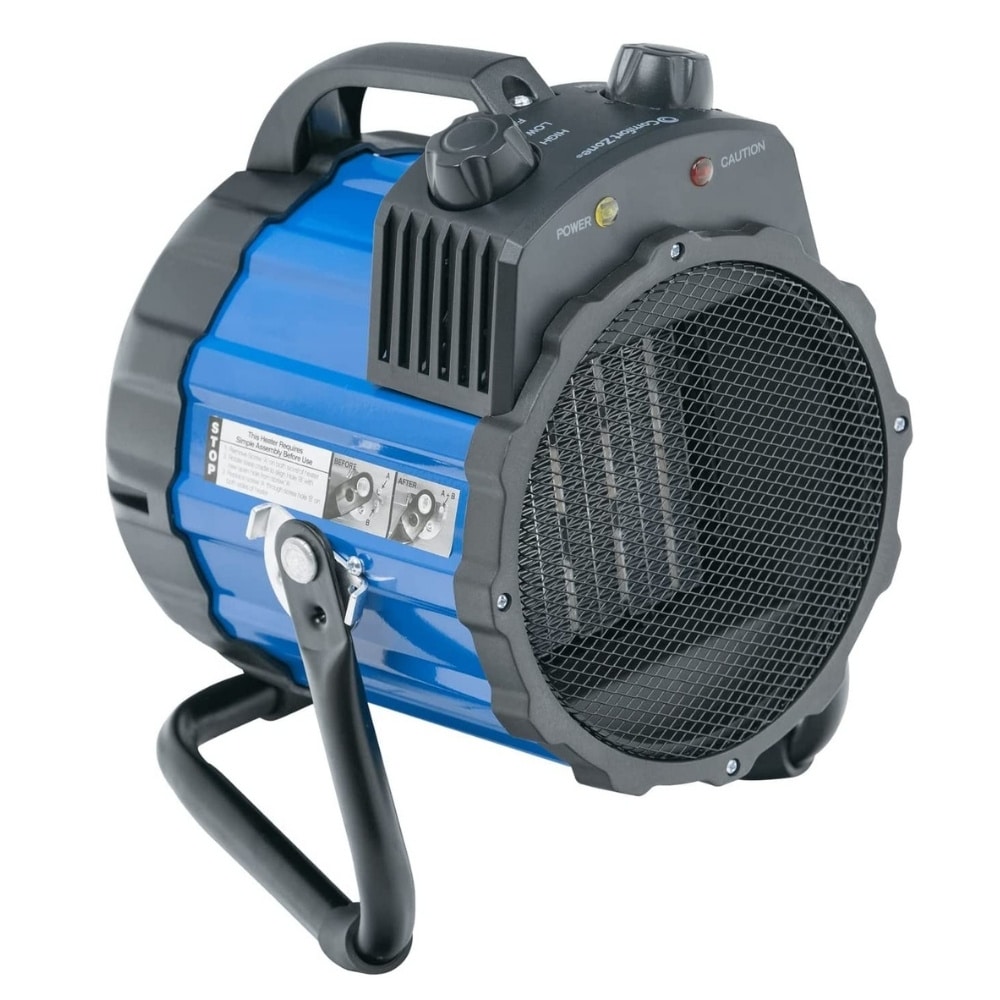 comfort zone powergear cz285 1500 watt portable ceramic heater