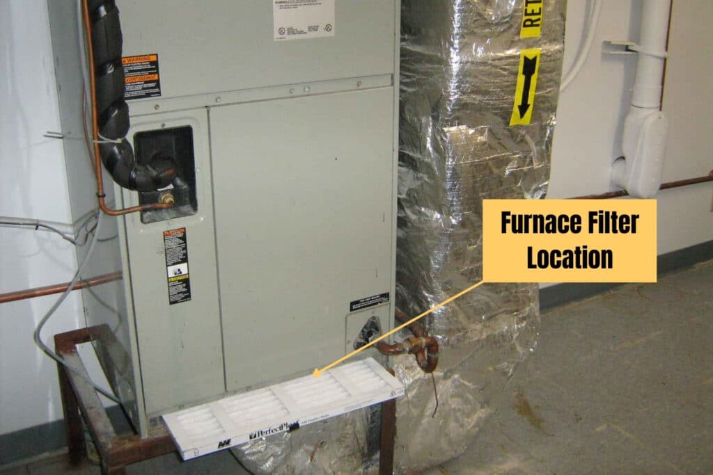 furnace filter location