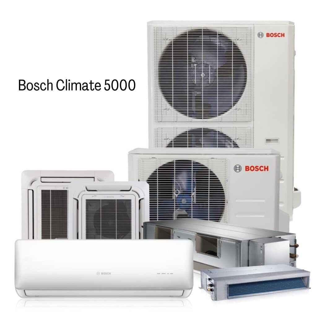 Bosch Climate 5000 Ductless Series