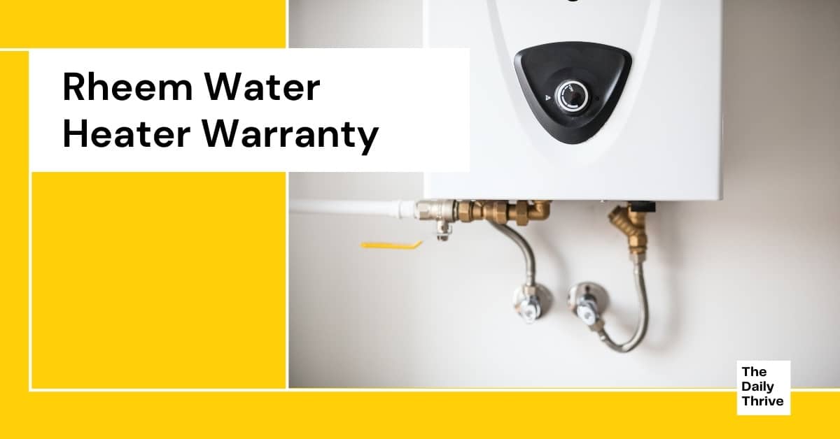 Rheem Water Heater Warranty