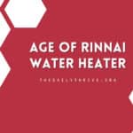 Rinnai Water Heater Age