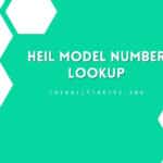Heil Model Number Lookup