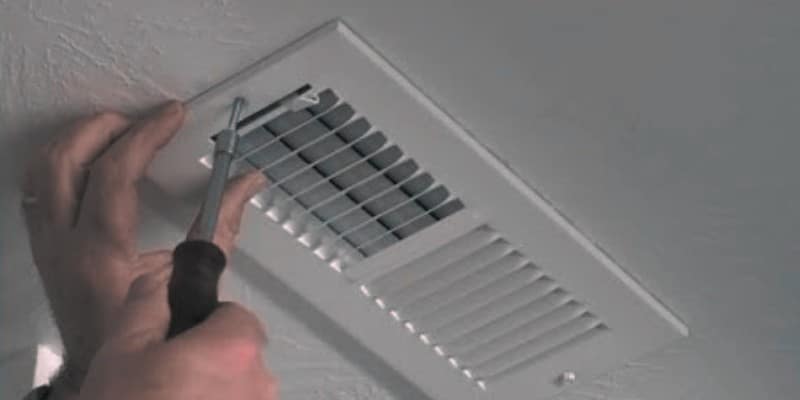 Covering a Heating Vent