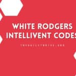 White Rodgers Intellivent Codes