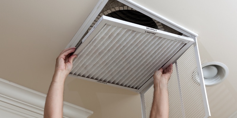 Blocked or Dirty Air Filters on Amana AC