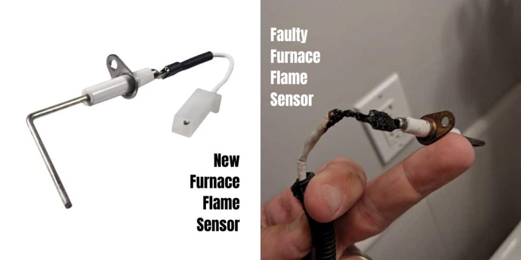 Faulty Furnace Flame Sensor