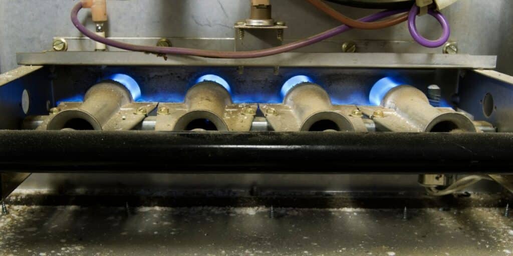 Gas Burner Inspection