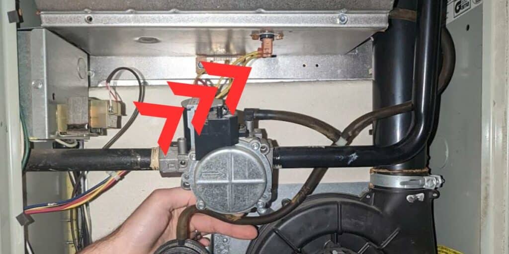 Trane XR95 furnace limit switch