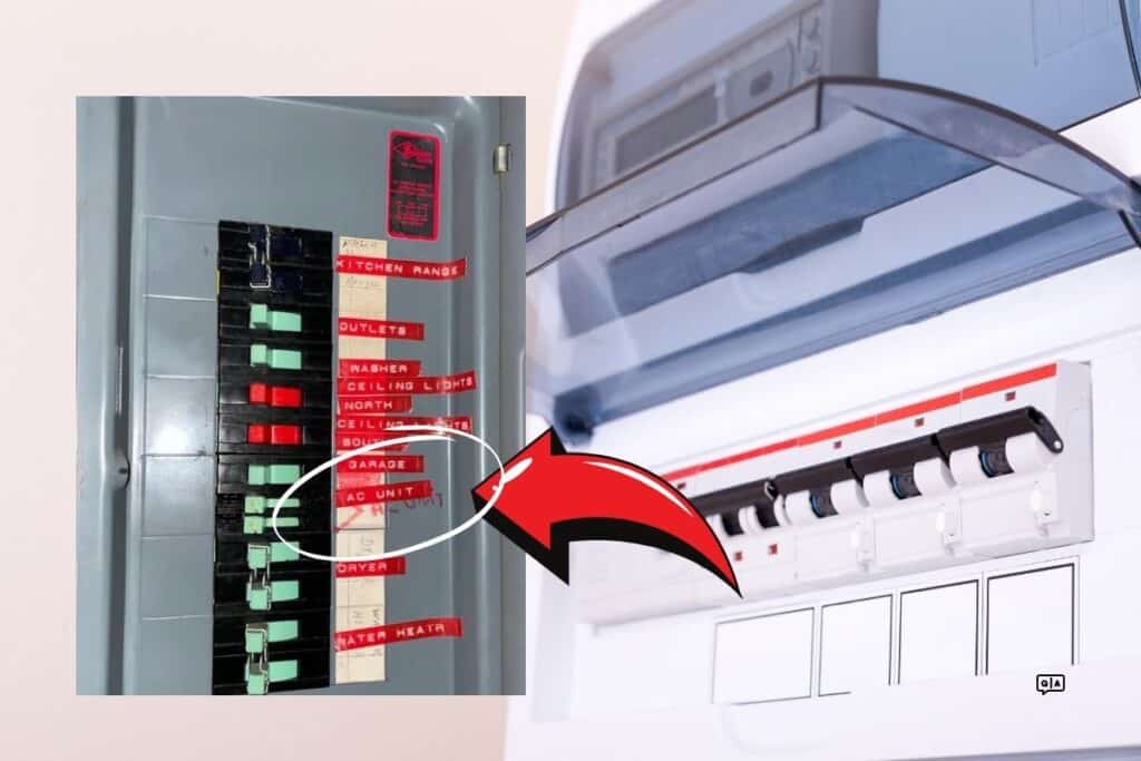 Hard reset the Carrier air conditioner by turning off the AC breaker