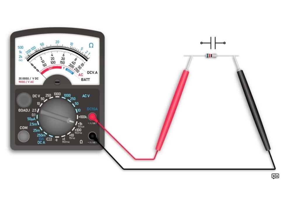 You'll need a multimeter to test an air conditioner's capacitor