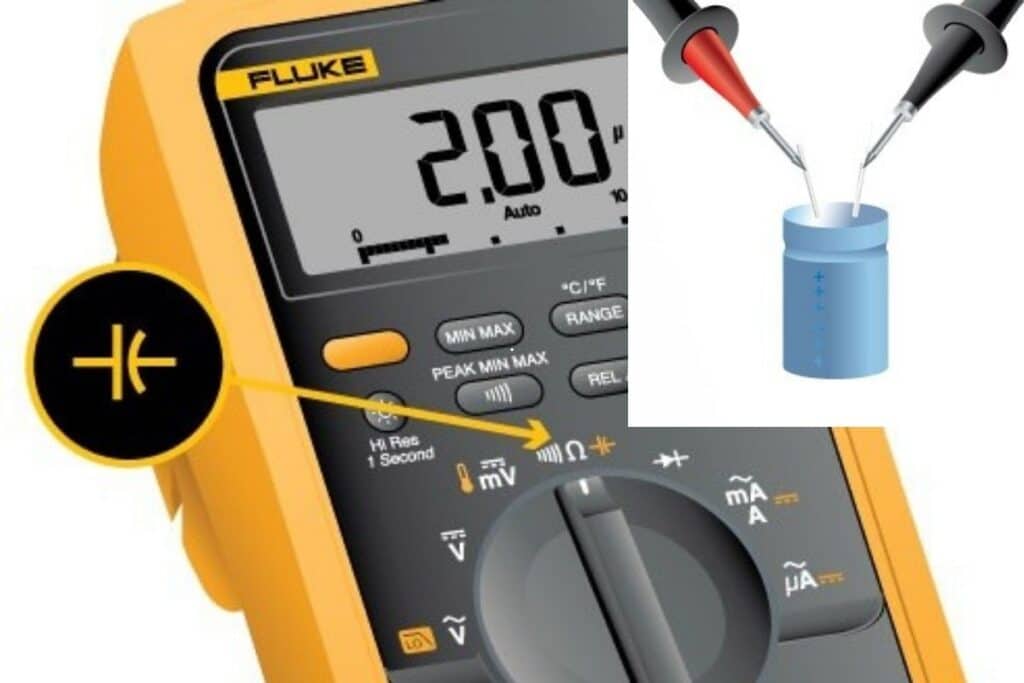 Test the Heat Pump Capacitor with a Multimeter