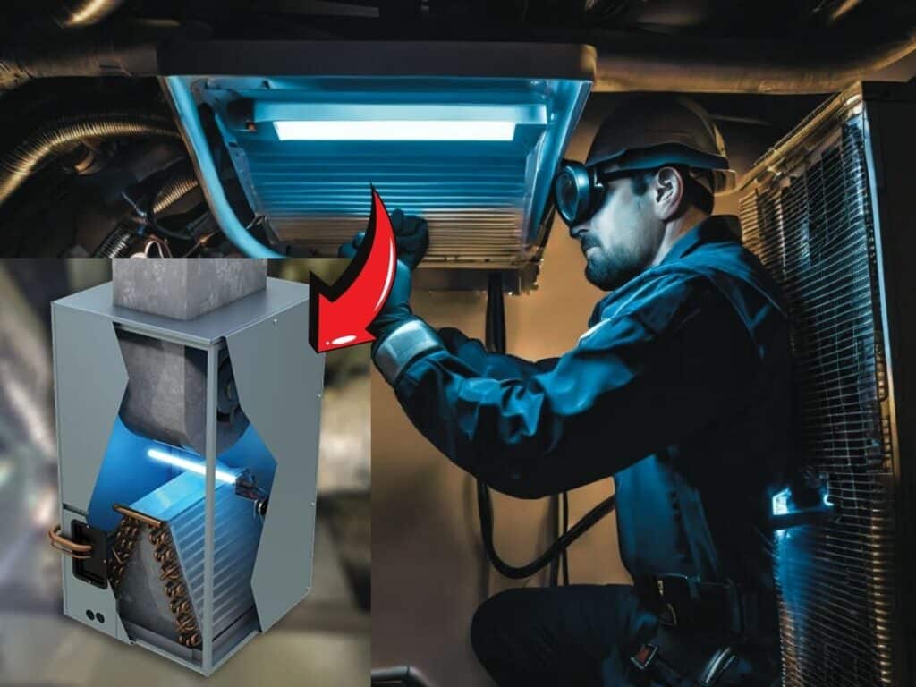 install a uv light in hvac