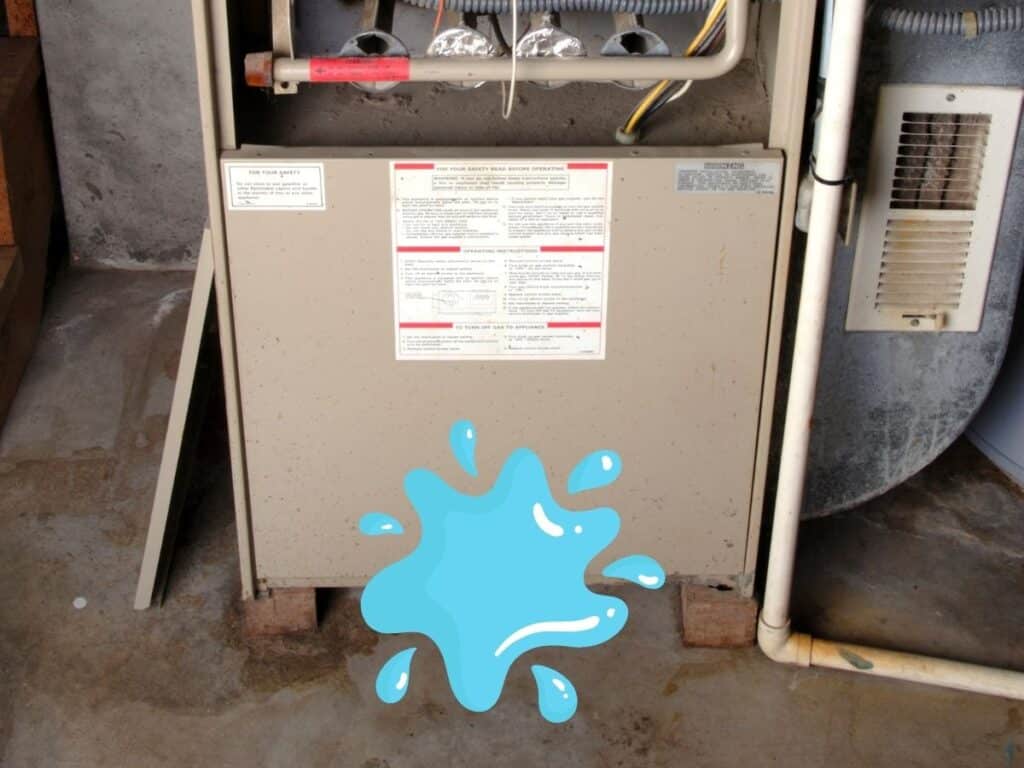 reasons why your furnace might be leaking