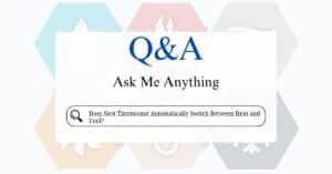 Does the Nest Thermostat Automatically Switch Between Heat and Cool?