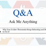 Why Your Ecobee Thermostat Keeps Rebooting and How to Fix It